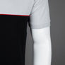 Sergio Tacchini Cambio Polo Shirt High Rise Grey/Black/Adrenaline Rush