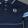 Sergio Tacchini Cambio Polo Shirt Maritime Blue/Clear Sky