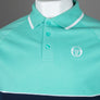 Sergio Tacchini Cambio Polo Shirt Pool Blue/Maritime Blue/White