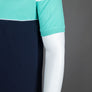 Sergio Tacchini Cambio Polo Shirt Pool Blue/Maritime Blue/White