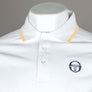 Sergio Tacchini Cambio Polo Shirt White/Golden Haze