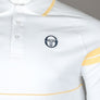 Sergio Tacchini Cambio Polo Shirt White/Golden Haze