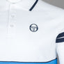 Sergio Tacchini Cambio Polo Shirt White/Palace Blue