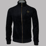 Sergio Tacchini Court Velour Track Top Black