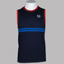 Sergio Tacchini Dallas Tank Top Maritime Blue/Adrenaline Rush/Nautical Blue