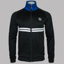 Sergio Tacchini Dallas Tracksuit Top Black/Surf The Web