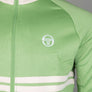 Sergio Tacchini Dallas Tracksuit Top Jade Green/Pearled Ivory