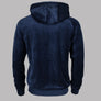 Sergio Tacchini Dallas Velour Hooded Tracksuit Top Maritime Blue