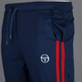 Sergio Tacchini Damarindo Track Pants Maritime Blue/Adrenaline Rush