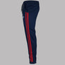 Sergio Tacchini Damarindo Track Pants Maritime Blue/Adrenaline Rush
