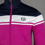 Sergio Tacchini Damarindo Tracksuit Top Festival Fuschia/Maritime Blue/Gardenia