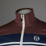 Sergio Tacchini Damarindo Tracksuit Top Gardenia/Deep Mahogany