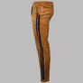 Sergio Tacchini Damarindo Velour Track Pants Almond/Maritime Blue