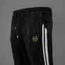 Sergio Tacchini Damarindo Velour Track Pants Black
