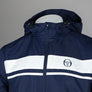 Sergio Tacchini Damarindo Windbreaker Jacket Maritime Blue/Gardenia