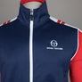 Sergio Tacchini Drive Track Top Maritime Blue/Adrenaline Rush