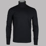 Sergio Tacchini Edward LS Roll Neck Top Black/Gold