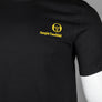 Sergio Tacchini Felton T-Shirt Black/Gold