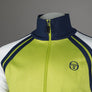 Sergio Tacchini Ghibli Tracksuit Top Dark Citron/Gardenia/Maritime Blue