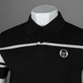 Sergio Tacchini Heath Polo Shirt Black/White