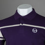 Sergio Tacchini Heath Polo Shirt Blackberry Cordial/Gardenia