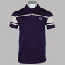 Sergio Tacchini Heath Polo Shirt Blackberry Cordial/Gardenia