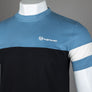 Sergio Tacchini Jonnie T-Shirt Black/Coronet Blue/Gardenia