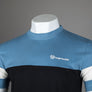 Sergio Tacchini Jonnie T-Shirt Black/Coronet Blue/Gardenia