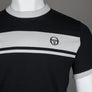 Sergio Tacchini Master T-Shirt Black/Glacier Grey