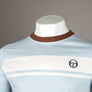Sergio Tacchini Master T-Shirt Celestial Blue/Gardenia/Cappuccino