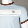 Sergio Tacchini Master T-Shirt Celestial Blue/Gardenia/Cappuccino