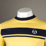 Sergio Tacchini Master T-Shirt Lemon Drop/Maritime Blue/White