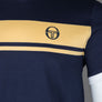 Sergio Tacchini Master T-Shirt Maritime Blue/Golden Haze