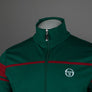 Sergio Tacchini New Damarindo Track Top Rainforest/Sun Dried Tomato