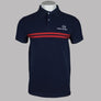 Sergio Tacchini New Supermac Polo Shirt Maritime Blue/Adrenaline Rush