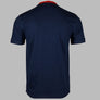 Sergio Tacchini New Supermac T-Shirt Maritime Blue/Adrenaline Rush/White
