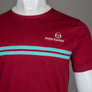 Sergio Tacchini New Supermac T-Shirt Rhubarb/Gardenia/Aruba Blue