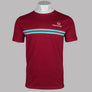 Sergio Tacchini New Supermac T-Shirt Rhubarb/Gardenia/Aruba Blue