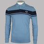 Sergio Tacchini New Young Line LS Polo Shirt Mountain Spring/Maritime Blue