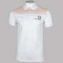Sergio Tacchini New Young Line Polo Shirt White/Seashell Pink