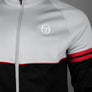 Sergio Tacchini Orion Track Top High Rise Grey/Black/Adrenaline Rush
