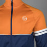 Sergio Tacchini Orion Track Top Marmalade/Maritime Blue/Gardenia