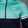 Sergio Tacchini Orion Track Top Pool Blue/Maritime Blue/White