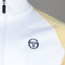 Sergio Tacchini Orion Tracksuit Top White/Golden Haze