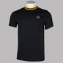 Sergio Tacchini Rainer T-Shirt Black/Old Gold