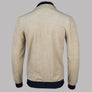 Sergio Tacchini Spencer Velour Track Top Pelican/Maritime Blue