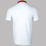 Sergio Tacchini Super MK2 Polo Shirt White/Adrenaline Rush
