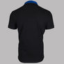 Sergio Tacchini Supermac Polo Shirt Black/Surf The Web