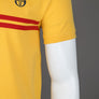 Sergio Tacchini Supermac Polo Shirt Daffodil/Maritime Blue/Adrenaline Rush