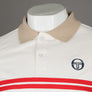 Sergio Tacchini Supermac Polo Shirt Gardenia/Humus